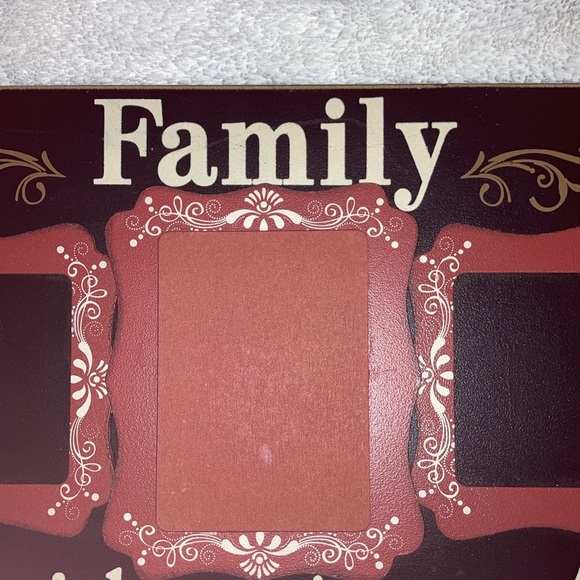 3 picture wall frame NWOT Family We Cherish Our time spent together - Picture 9 of 11